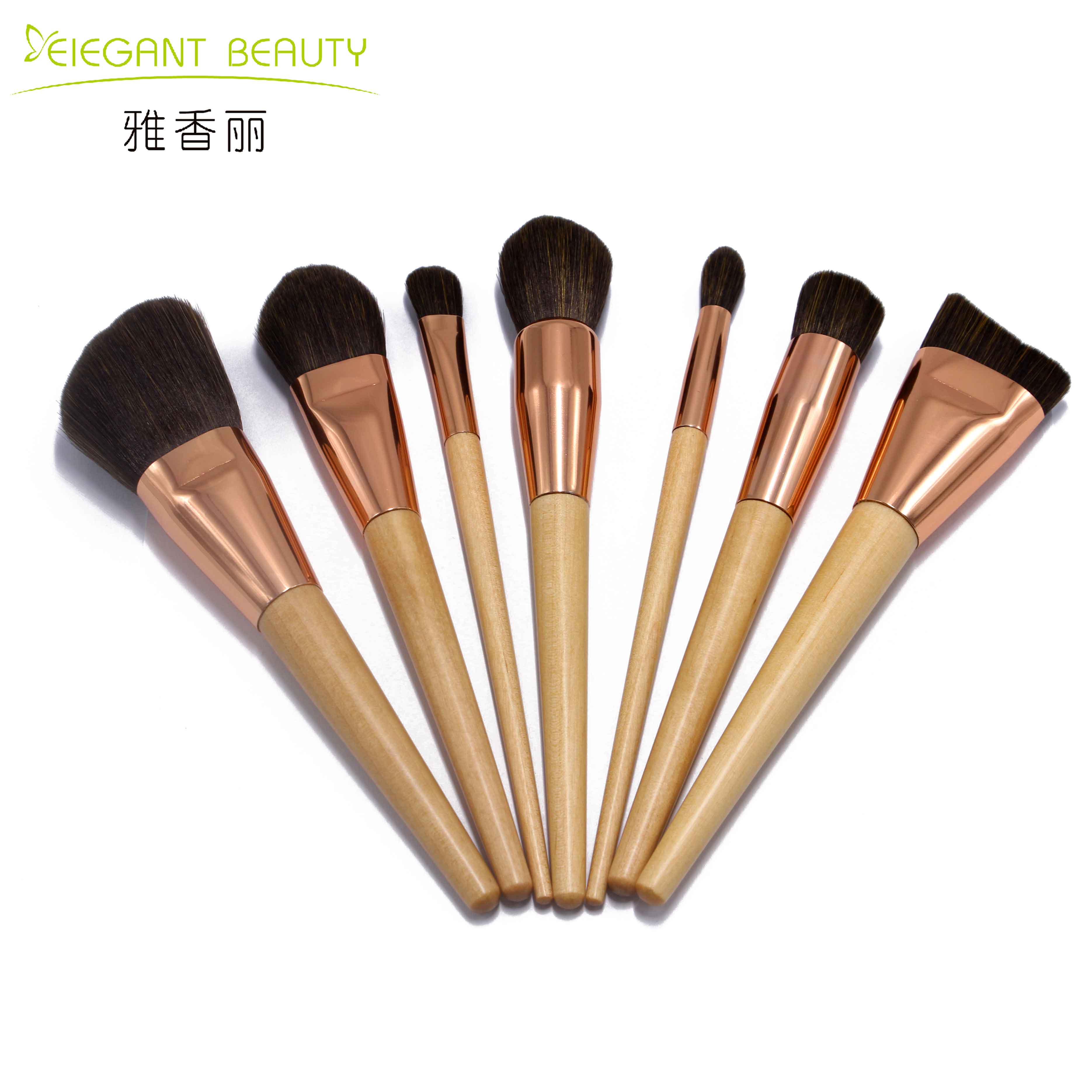 成套化妝刷的眉刷斜角角度如何適配不同眉形？